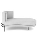 Ver imagem 6 de Sofá Chaise Longue Sala de Estar Living Lucca Direito D02 Bouclê Branco B-53 - Lyam Decor