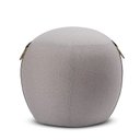 Ver imagem 6 de Puff Redondo Banqueta Banco Estofado Bari Sala de Estar 47cm:cinza