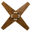 Ver imagem 5 de Ventilador de Teto Com Controle Remoto Natuvent Callis No Light 4 Pás Madeira Imbuia 220v