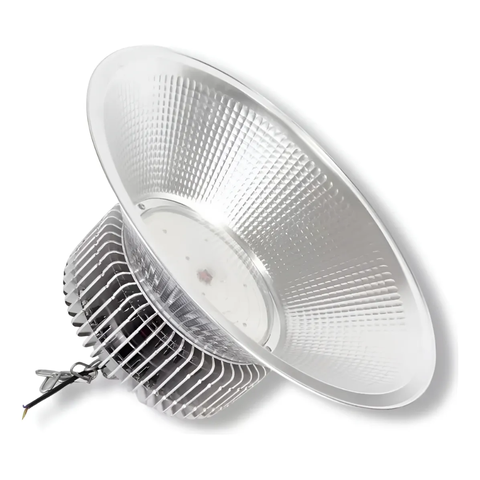 Luminaria High Bay Led 200w Iluminação Galpões Alta Potência 127v Branco
