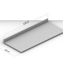 Ver imagem 3 de Tampo para Cozinha Pérola 120 cm Yescasa Branco