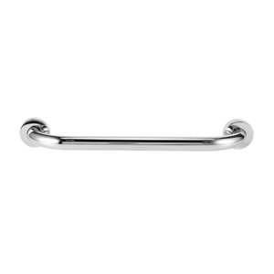 Barra Alça Apoio 30cm Inox Suporte Gestante Idoso Criança Pcd Cadeirante Banheiro Box Escada