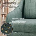 Ver imagem 5 de Poltrona Decorativa Estofada com Pés Palito Monserrat Espresso Móveis