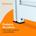 Ver imagem 3 de Kit 2 Módulos de Gôndolas Parede 2,02 Fit40 Amapá