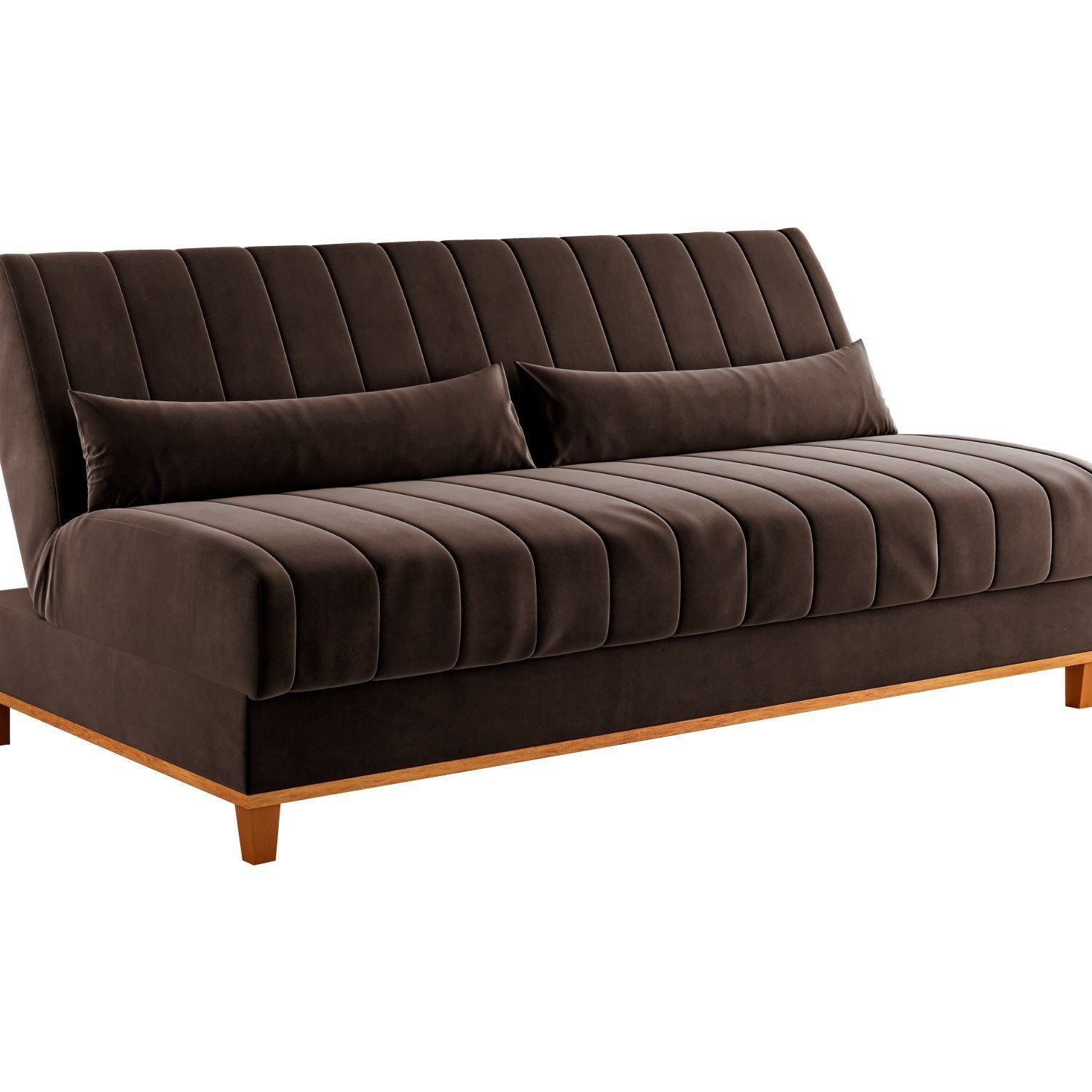 Sofá Cama 1,80cm Reclinável 3 Lugares Colors - 2