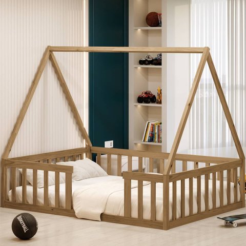 Cama Casal Montessoriana Valentina Nogueira