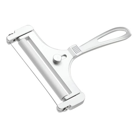 Fatiador de Queijo e Presunto Aço Inox com Fio Ajustável Única