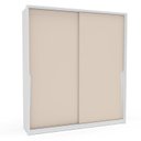 Ver imagem 2 de Guarda Roupa 2 Portas de Correr 2 Gavetas Bege/Branco/Creme