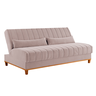 Sofá cama 3 lugares 1,80m Veludo Colors - 2