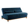 Sofá cama 3 lugares 1,80m Veludo Colors - 2