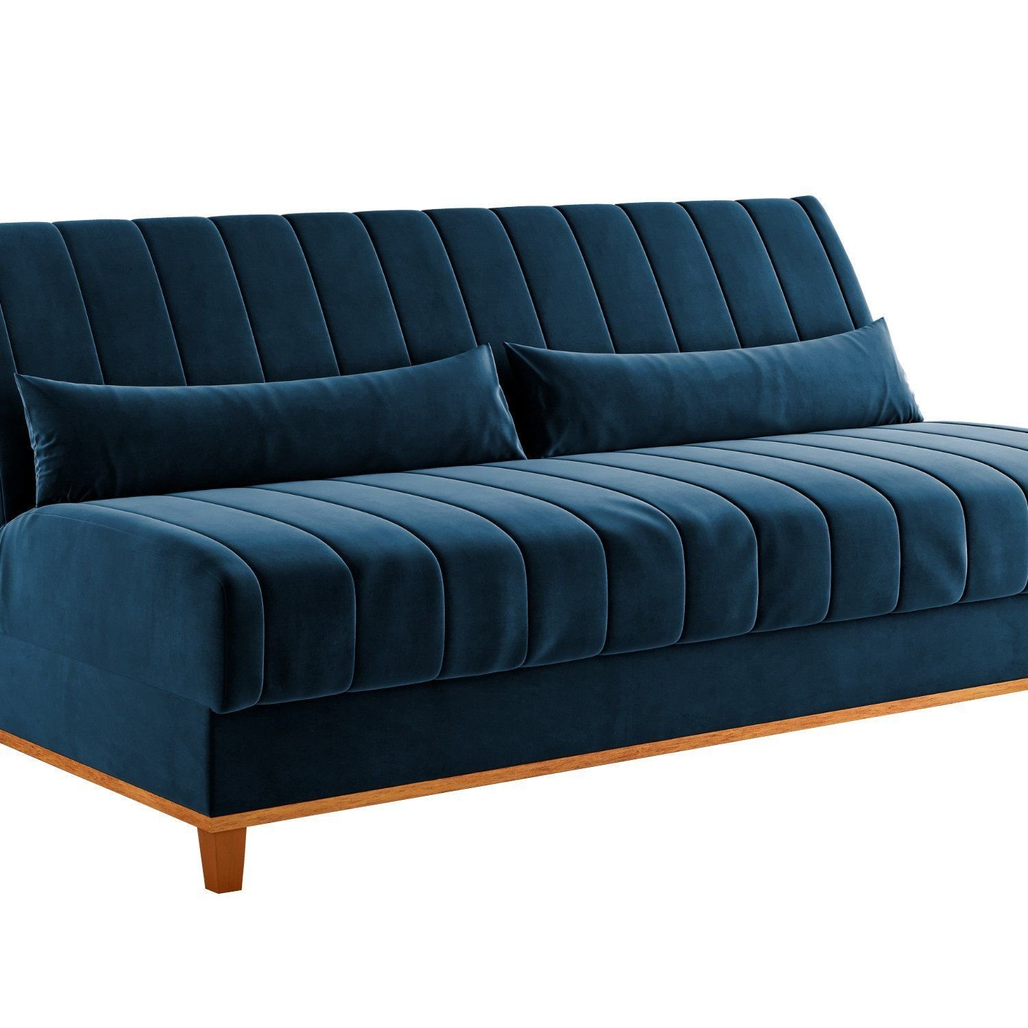 Sofá Cama 1,80cm Reclinável 3 Lugares Colors - 2