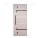 Ver imagem 2 de Porta de Correr Prime Frisada Kit Alumínio