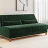 Sofá Cama 1,80cm Reclinável 3 Lugares Colors - 1