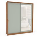 Ver imagem 2 de Guarda Roupa 2 Portas de Correr 2 Gavetas com Espelho Porto