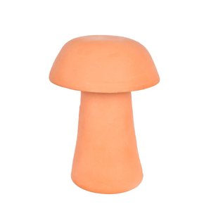 Escultura Cogumelo Slim em Ceramica M Terracota - 21cm