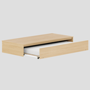 Ver imagem 3 de Bicama Solteiro Infantil Mdf com Auxiliar Carvalho Quater Móveis