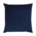 Ver imagem 1 de Capa para Almofada em Veludo Liso Quadrada 60x60 Cor:azul Marinho