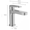 Ver imagem 2 de Misturador Monocomando Deca de Mesa Bica Baixa para Lavatório Drop Cromado