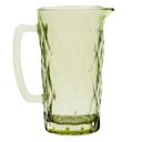 Ver imagem 4 de Kit com 2 Jarras de Vidro Diamond Transparente e Verde Água ou Suco 1,2l