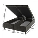 Ver imagem 2 de Base de Cama Box Queen Vision com Baú Capuccino - Vian