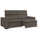 Ver imagem 3 de Sofá 4 Lugares Retrátil e Reclinável 250cm Lugano