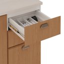 Ver imagem 5 de Balcão para Cozinha 100% Mdf 2 Portas 45 Graus 3 Gavetas sem Tampo