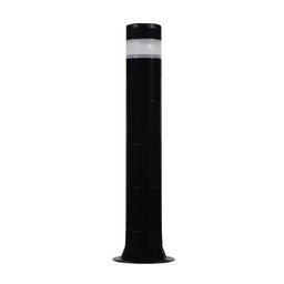 Poste Balizador Luminária Aura Casa Sítio Jardim 55cm Preto - 1