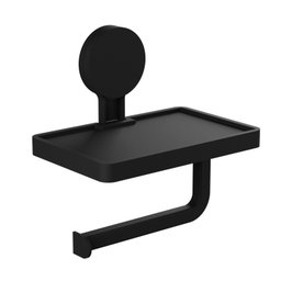 Papeleira com Adesivo Preto Fosco 17,6cm X 18cm X 11,5cm - 1