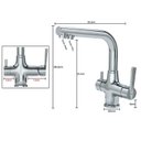 Ver imagem 3 de Misturador Monocomando com Filtro Puremax