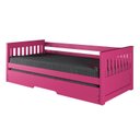 Ver imagem 2 de Bicama Solteiro Mission Estilo Sofá em Madeira Maciça/mdf