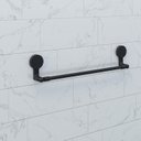 Ver imagem 4 de Porta Toalha para Banheiro com Adesivo Preto Fosco
