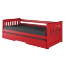 Ver imagem 2 de Bicama Solteiro Mission Estilo Sofá em Madeira Maciça/mdf