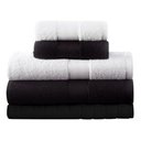 Ver imagem 2 de Jogo de Toalhas Teka Duomo 5und 100% Algodao Branco e Cinza