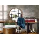 Ver imagem 1 de Jogo de Toalhas Teka Duomo 5und 100% Algodao Branco e Cinza