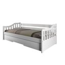 Ver imagem 2 de Bicama Solteiro American Estilo Sofá em Madeira Maciça