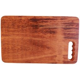 Tábua de Corte Madeira Maciça Peixe Entalhado 45 Cm - 2