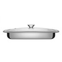 Ver imagem 2 de Assadeira Tramontina Cosmos Retangular em Aço Inox 34cm 2,2l