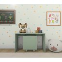 Ver imagem 2 de Mesa Organizadora de Brinquedos Infantil 1 Baú 100% Mdf Plancasa Verde Jade