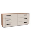 Ver imagem 2 de Cômoda 6 Gavetas Lisboa