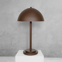 Ver imagem 1 de Luminária de Mesa Abajur Komaco Marrom Cortem