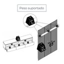 Ver imagem 5 de Rack com Painel para TV até 75 Polegadas MDF 238CMX307CM Frisado Luna Marrom
