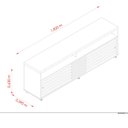 Ver imagem 4 de Rack com Painel para Tv até 75 Polegadas New Prestige