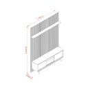 Ver imagem 4 de Rack com Painel MDF Frisado para Tv até 65 Polegadas Milo