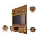 Ver mais imagens de Rack com Painel MDF Frisado para Tv até 65 Polegadas Milo