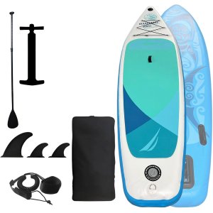 Prancha Stand Up Paddle Inflavel Pranchao Remada Remo Surf Praia Rio Mar Leash Tornozelo Verao Mochi