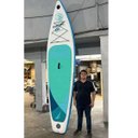 Ver imagem 2 de Prancha Stand Up Paddle Inflavel Pranchao Remada Remo Surf Praia Rio Mar Leash Tornozelo Verao Mochi