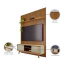 Ver mais imagens de Rack com Painel para TV até 65 Polegadas MDF 179cmx303cm Frisado Milo