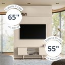 Ver imagem 6 de Rack com Painel para Tv até 65 Polegadas New Panorama