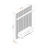Rack com Painel para Tv até 65 Polegadas New Panorama - 5