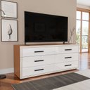 Ver imagem 1 de Cômoda 6 Gavetas 150cm 46cm 63,1cm Valência